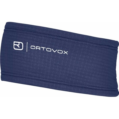 Ortovox Fleece Grid Headband Blue Nunatak