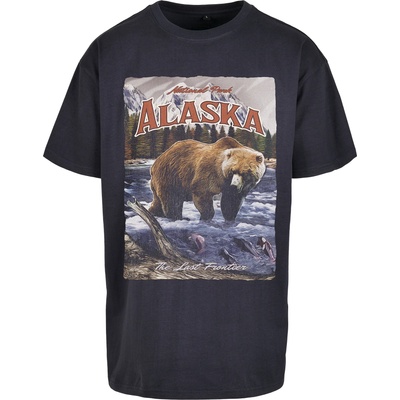 Mister Tee Мъжка тениска в тъмносин цвят Mister Tee Alaska Vintage UB-MT1837-00155 - Тъмносин, размер L
