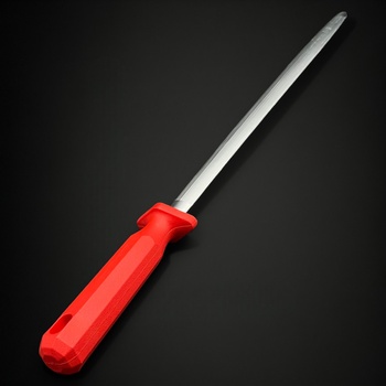 Ambrogio Sanelli Amb sy52030r Масат за заточване овал червен 30 см микрофин