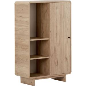 Nordure Шкафче от декор от дъб в светло естествен цвят 70x110x34 cm Torina - Nordure (632NRD1143)