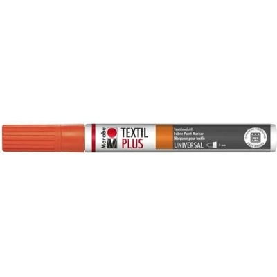 Marabu Popisovač na tmavý textil/oranžový 3 mm