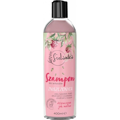 Sielanka MALINA šampón na poškodené vlasy 400 ml