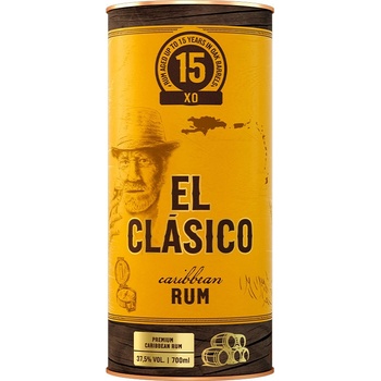 El Clásico XO rum 37,5% 0,7 l (tuba)