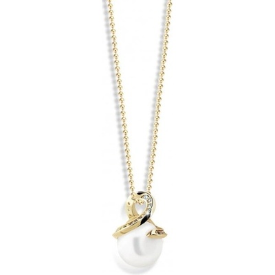 Cutie Jewellery prívesok zo žltého zlata s pravou perlou Z6311 3154 40 C4 X 1