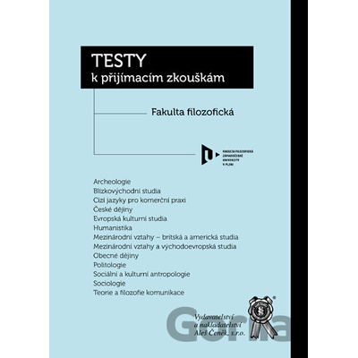 Testy k přijímacím zkouškám Fakulta filozofická Západočeské univerzity v Plznii - David Šanc