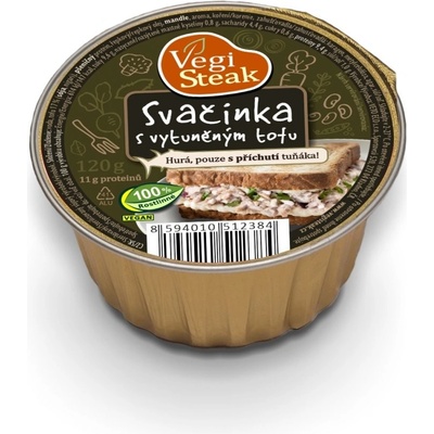 VegiSteak nátierka Olovrant s vytuneným tofu VETO ECO 120 g