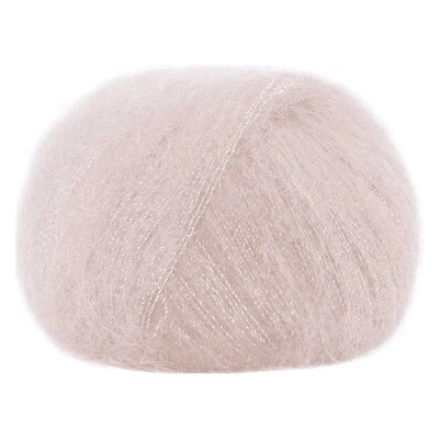 SILK MOHAIR LUX Lana Gatto Farby SILK MOHAIR LUX: 6039 biela hmla