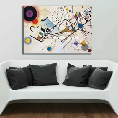 ASIR Obraz na plátně GEOMETRICKÁ ABSTRAKCE 100 x 70 cm