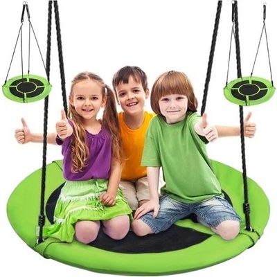 Malatec 23514 Houpačka Čapí hnízdo 100 cm zelenočerná