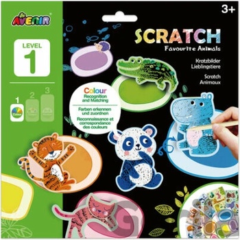 Avenir Škrabací obrázky Level 1 Zvířátka