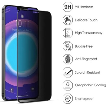 Image 1 of Стъклен протектор Privacy Anti-peep за Apple iPhone 11 Pro Max / Apple iPhone XS Max