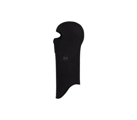 Buff Microfiber Balaclava Solid Black černá