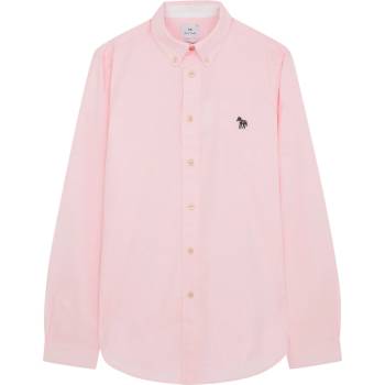 Ps paul smith Риза с дълъг ръкав PS PAUL SMITH Long Sleeve Button Down Oxford Shirt - LtPink 20