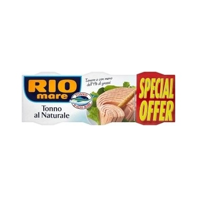 Rio Mare tuňák ve vlastní šťávě, 3x160g