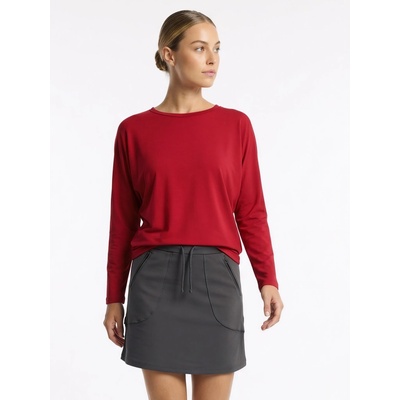 BHiStyle Bat Sleeve Top Angeline carnelian red