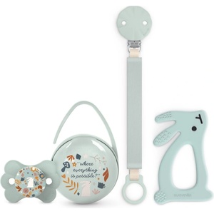 Suavinex Wonderland Gift Set 0-6 m Green подаръчен комплект за бебета