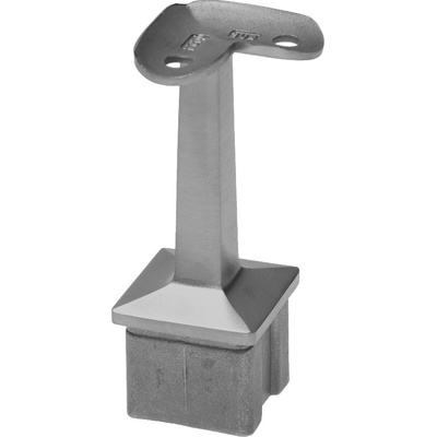 Držák madla pevný - rohový, na madlo trubku 42,4mm, broušená nerez K320 /AISI304