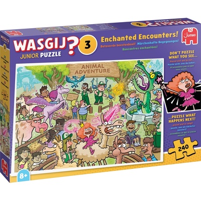 JUMBO WASGIJ Junior 3 Kouzelná setkání! 240 dílků