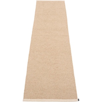 Pappelina Бежова пътека за открито и закрито 60x250 cm Mono Light Nougat - Pappelina (MN6625)
