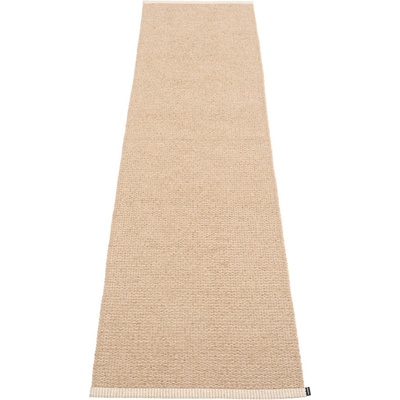 Pappelina Бежова пътека за открито и закрито 60x250 cm Mono Light Nougat - Pappelina (MN6625)
