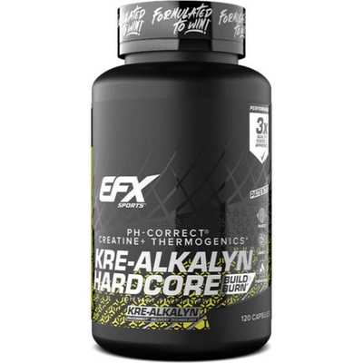 EFX Sports Kre-Alkalyn Hardcore, 120 Capsules