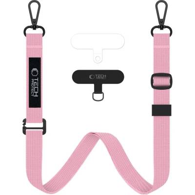 Tech-protect C6S ROPE crossbody бебешко розово (5906302370986)