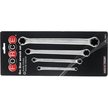 FORCE Комплект ключове звезда Force - Е6-Е24, 4 бр (JN66063)