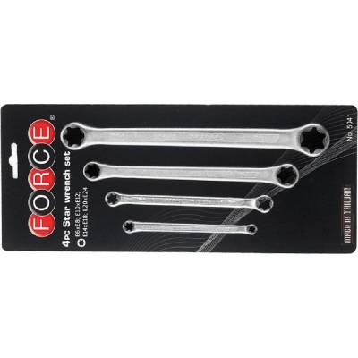 FORCE Комплект ключове звезда Force - Е6-Е24, 4 бр (JN66063)