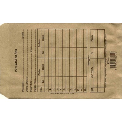 Baloušek Tisk ET505 Výplatní sáček – Zboží Mobilmania