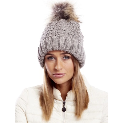 Wool Fashion Italia čepice AT-CZ-1716501.36 Béžová světle