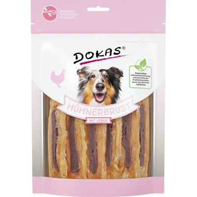 Dokas Kuřecí prsa s játry 220 g