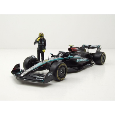 Bburago Mercedes AMG Petronas W15 2024 44 Hamilton 1:24