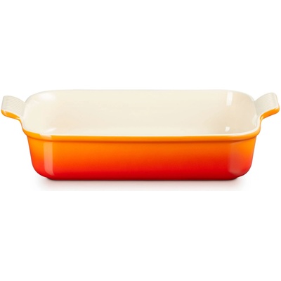 Le Creuset Тава за фурна HERITAGE 32 см, 4 л, FLAME, керамика с глазура, Le Creuset (LECR71102320900001)