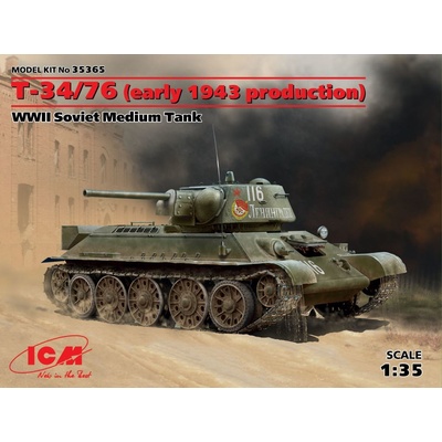ICM T-34/76 early 1943 production 1:35