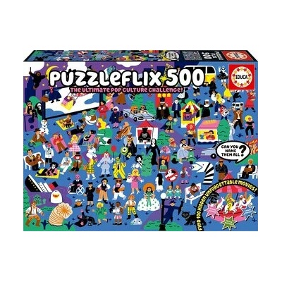 EDUCA Puzzleflix 500 dielov