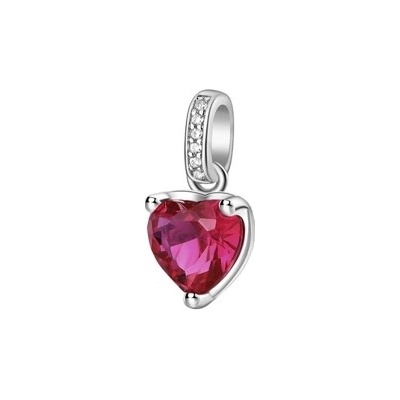 Brosway Fancy Stříbrný přívěšek srdíčko Passion Ruby FPR20