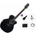 Takamine GN30CE Premium SET Black Електро-акустична китара Джъмбо