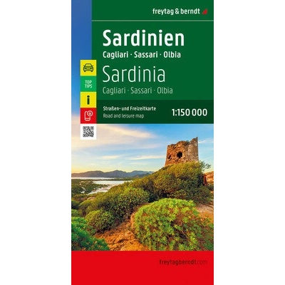 mapa Sardinia 1:150 t.