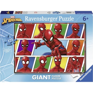 Ravensburger Пъзел за под Ravensburger от 125 части - Спайдърмен (9790) - baby