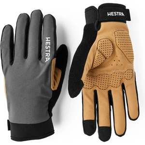 Hestra Ръкавици Hestra Bike Guard D3O Long 5 Finger Gloves - Grey - размер 8 (EU) (202-8378-0213)