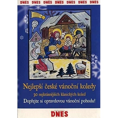 Různí - Nejlepší české vánoční koledy pošetka CD