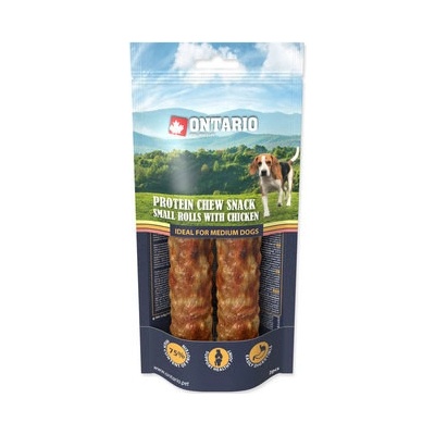 Ontario dog protein snack malá rolka s kuracinou 2 x 12 ,7 cm