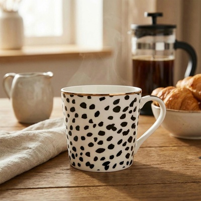 FLORINA Porcelánový hrnček BLACK AVENUE GABRIELLE 400 ml
