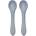 Lorelli Силиконови лъжички Lorelli - Natural, 2 броя, Grey (10230690003)