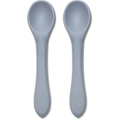 Lorelli Силиконови лъжички Lorelli - Natural, 2 броя, Grey (10230690003)