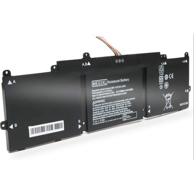 Батерия за лаптопи HP, 3 клетки, 11.4V, 41Wh, Заместител (HP-BB-0077)