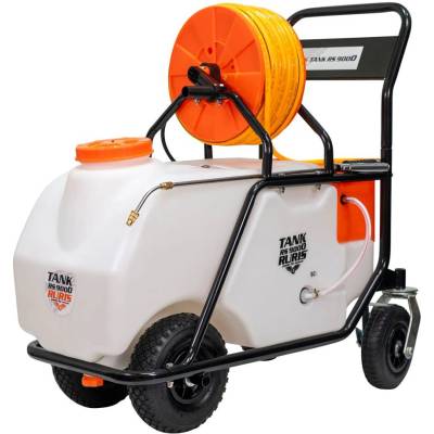 RURIS Пръскачка акумулаторна 90 л, RURIS RS Tank 9000 - 12V / 12Ah, 50 м маркуч с двойна помпа (90000RS025A)