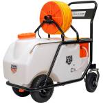 RURIS Пръскачка акумулаторна 90 л, RURIS RS Tank 9000 - 12V / 12Ah, 50 м маркуч с двойна помпа (90000RS025A) Градинска пръскачка