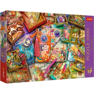 Trefl Пъзел Trefl от 1000 части - Бюрото на журналиста (10849)