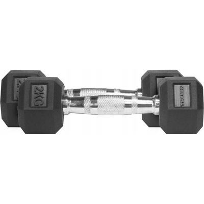 Thorn+Fit Činky potažené/pogumované pevné 2 x 2 kg